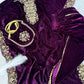 Stitched Velvet Kaftan