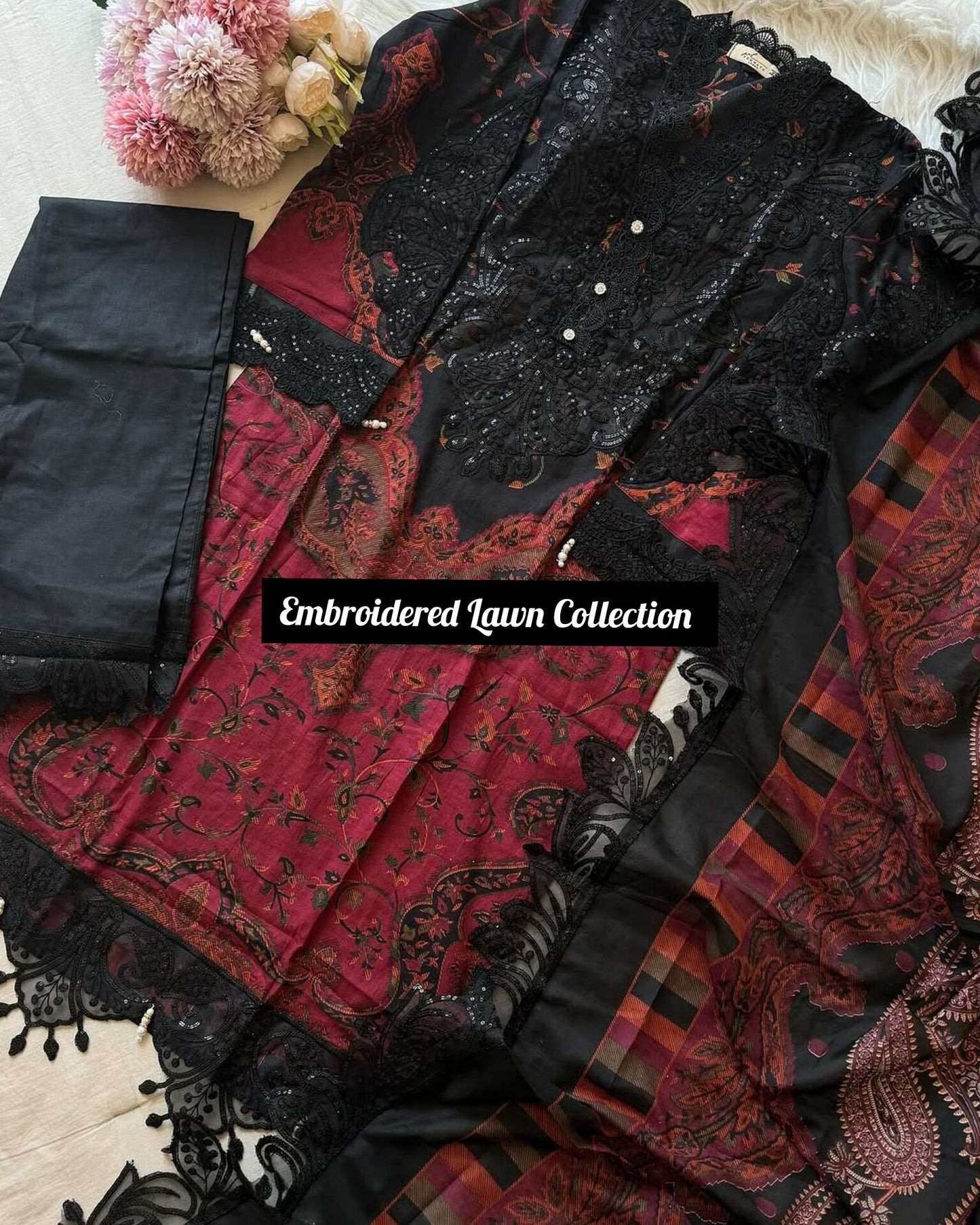 Embroidered Lawn Collection