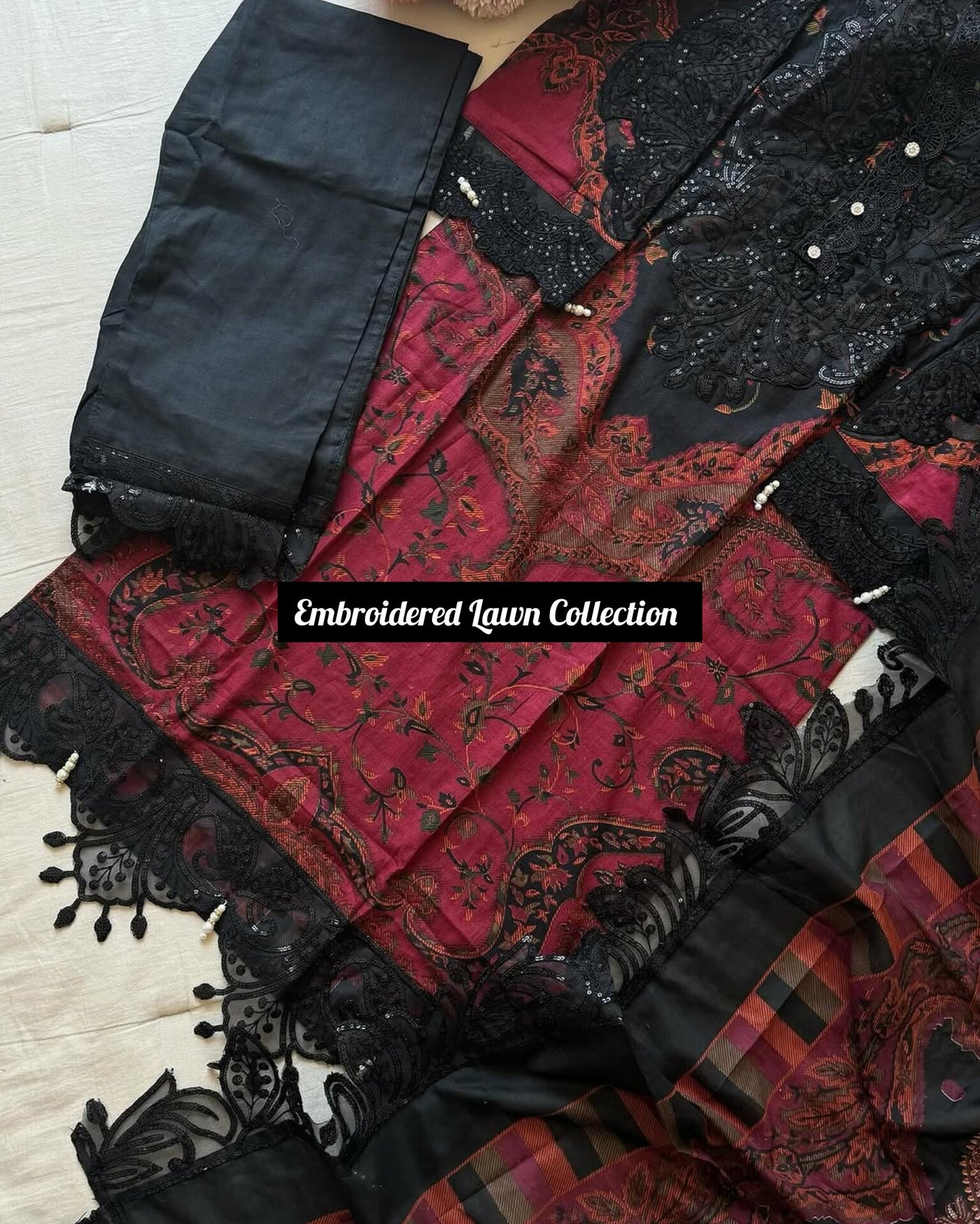 Embroidered Lawn Collection