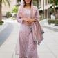 Ombre Shaded Chikankari