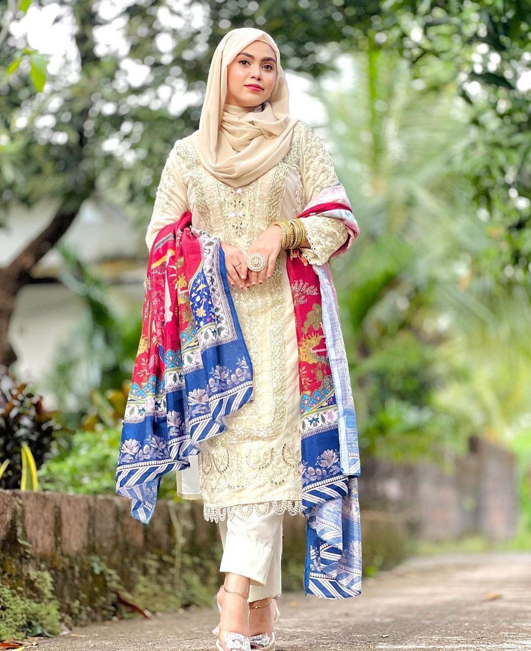 Premium Embroidered Party Wear Outfit