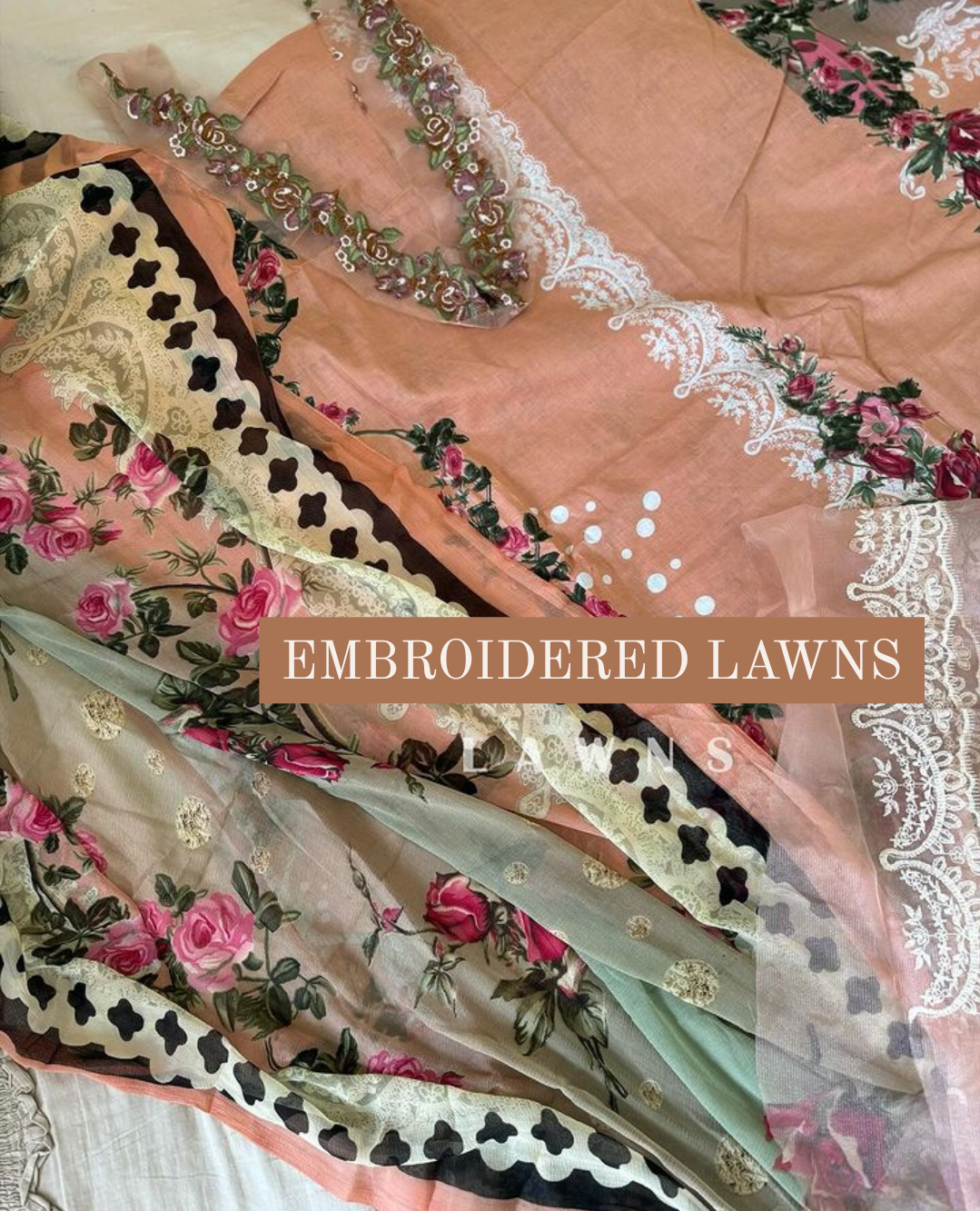 Embroidered Lawn