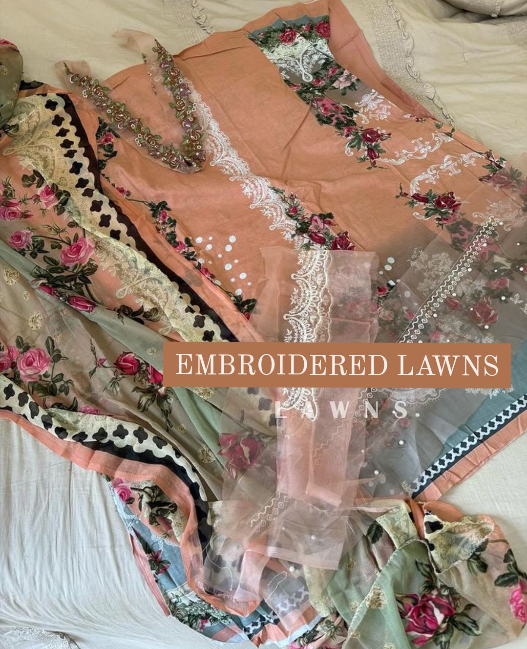 Embroidered Lawn