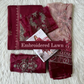 Embroidered Patchwork Lawns