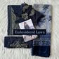 Embroidered Patchwork Lawns