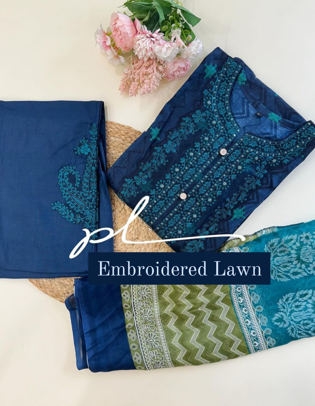 Lawn Embroidered Collection
