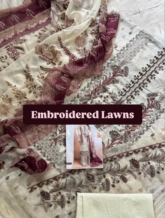 Embroidered Lawns