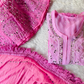 Ombre Shaded Chikankari