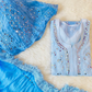 Ombre Shaded Chikankari