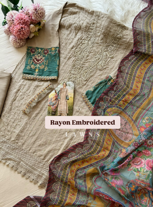 Rayon Embroidered Collection