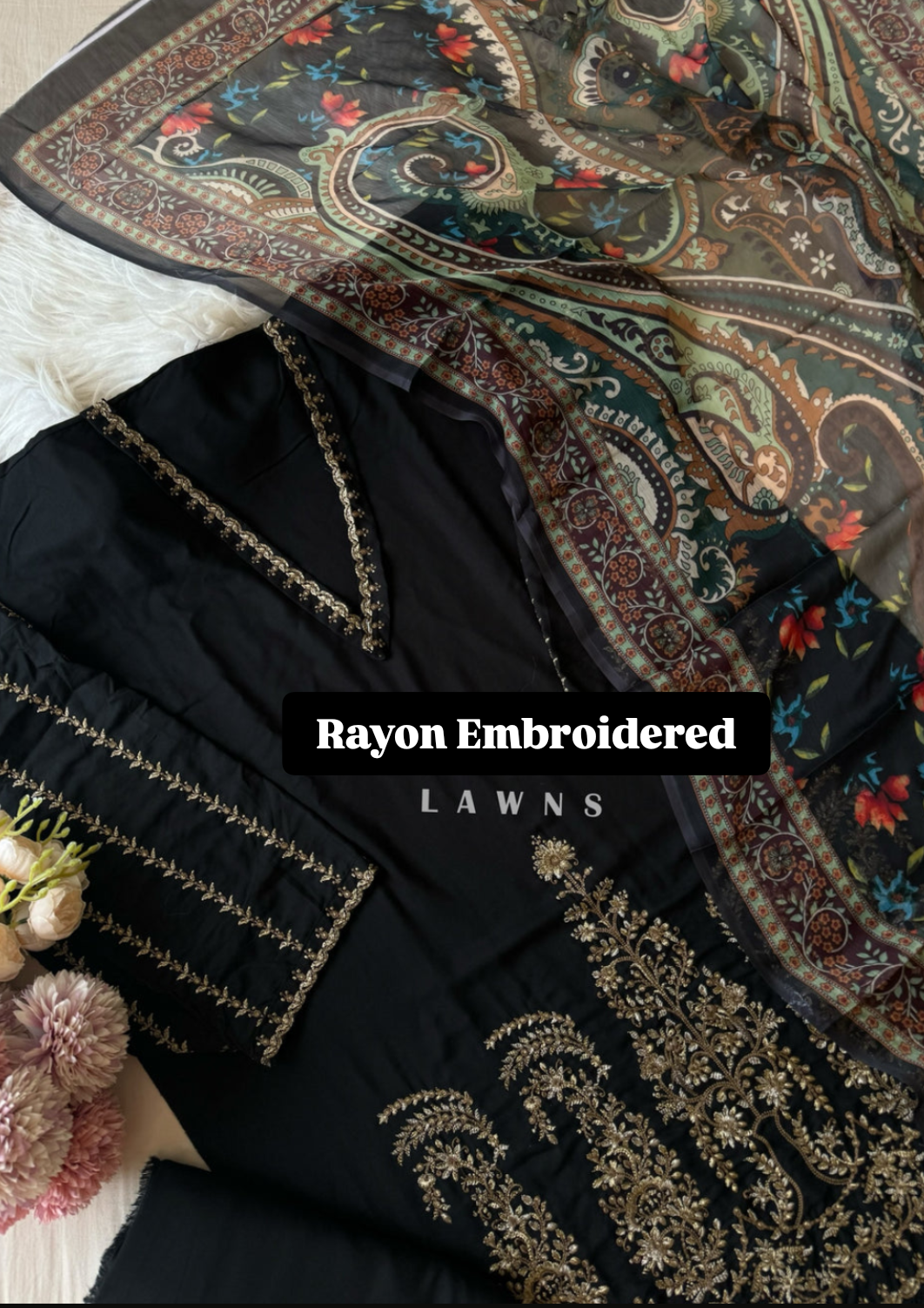 Rayon Embroidered Collection