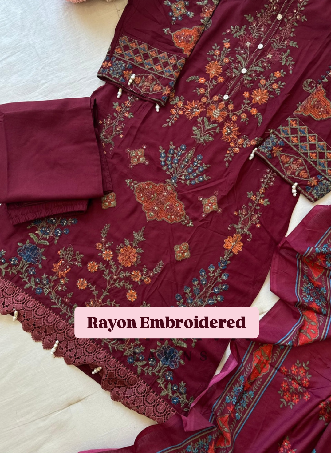 Embroidered Lawn Collection
