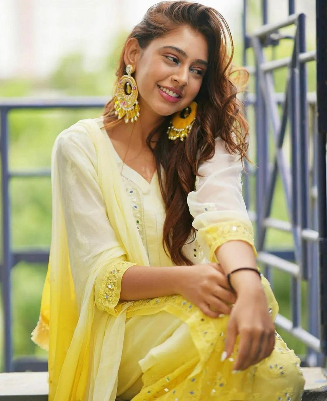 Ombre Shaded Chikankari