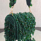 Elite Green Crystal Bag
