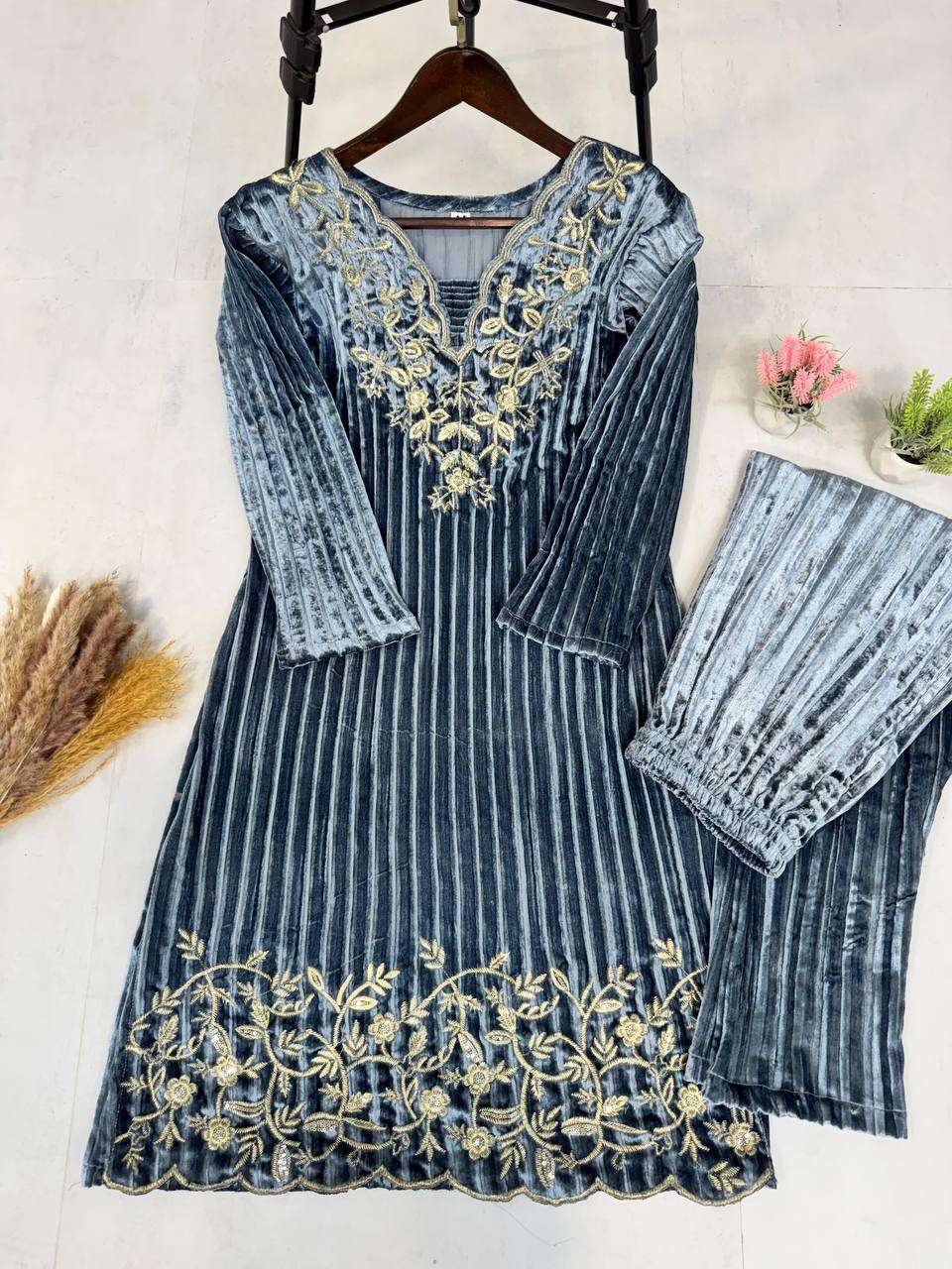 Velvet Cord Set