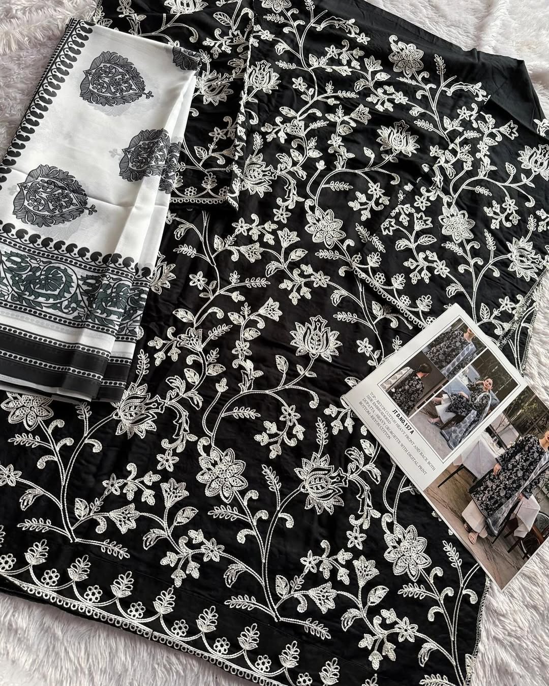 Rayon Embroidered Lawns