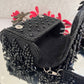 Elite Black Crystal Bag