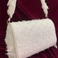 Elite White Crystal Bag