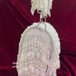 Elite White Crystal Bag