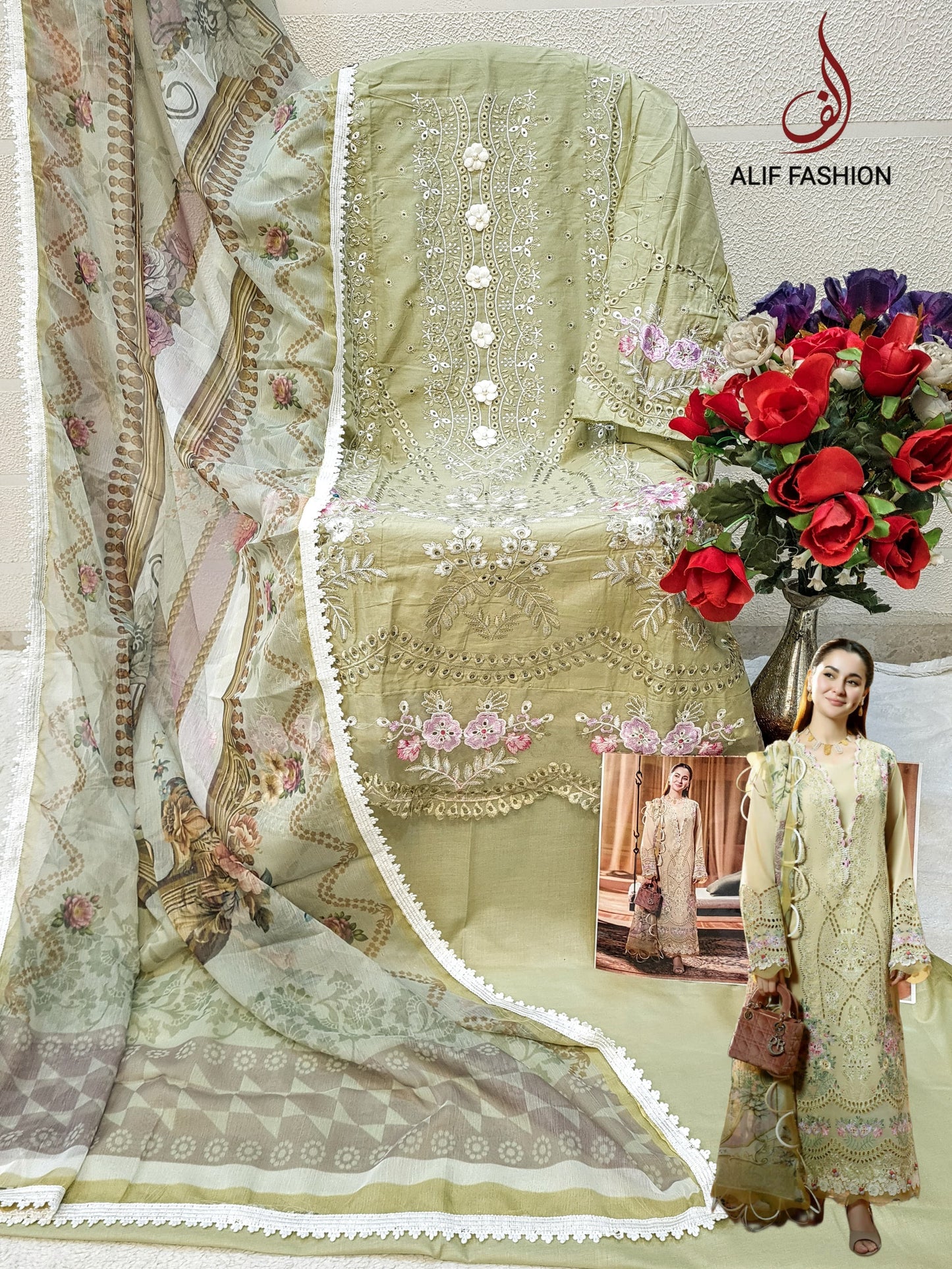 Embroidered Lawn Collection