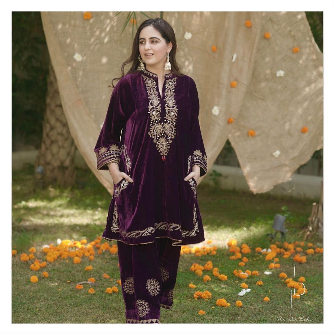 Velvet Cord Set
