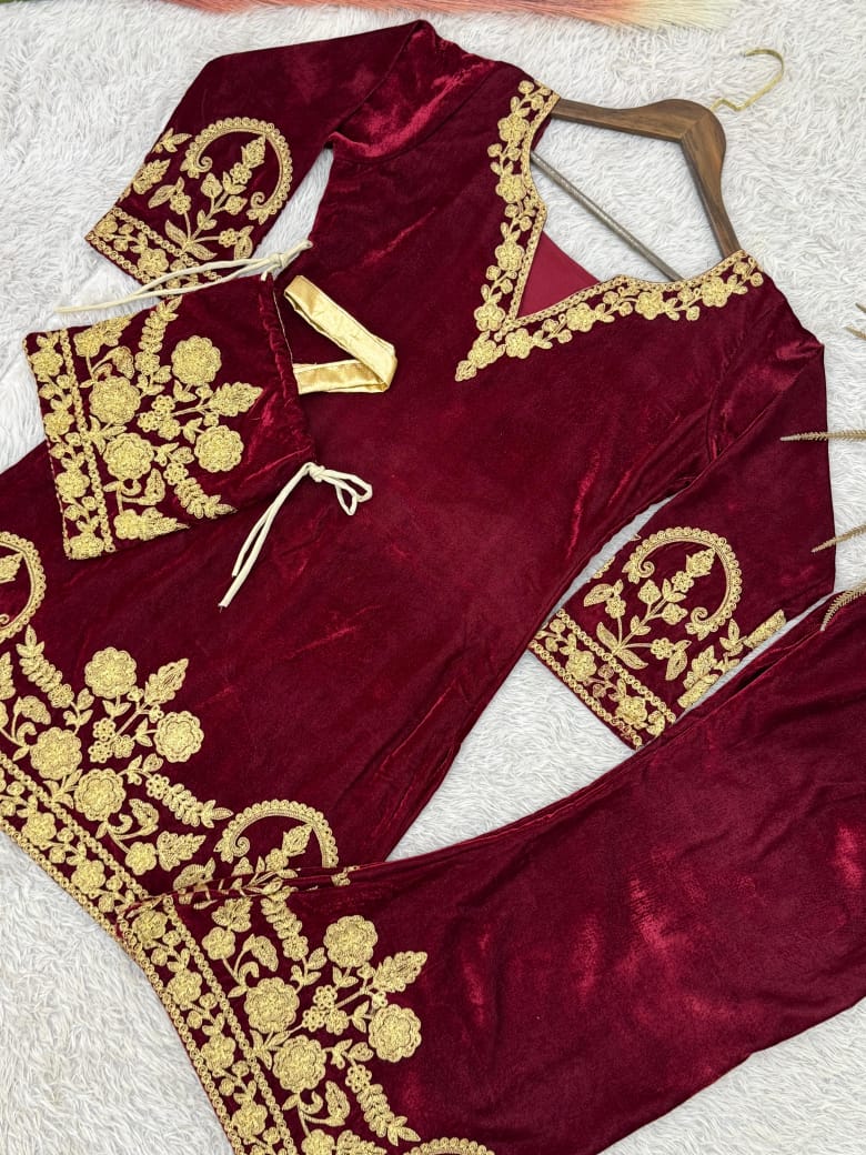 Velvet Cord Set