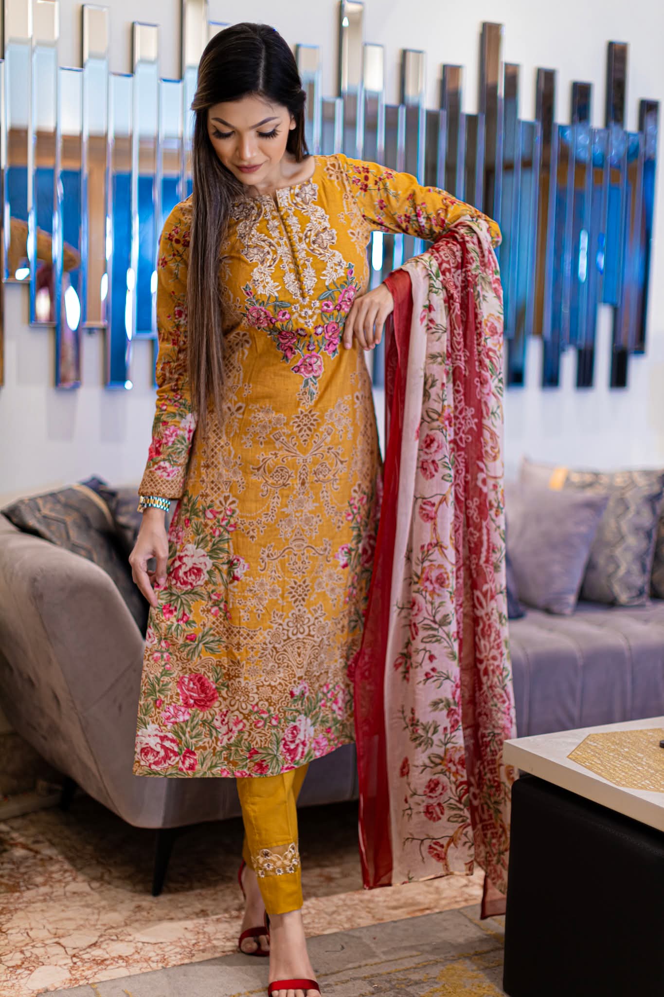 Embroidered Lawn Collection