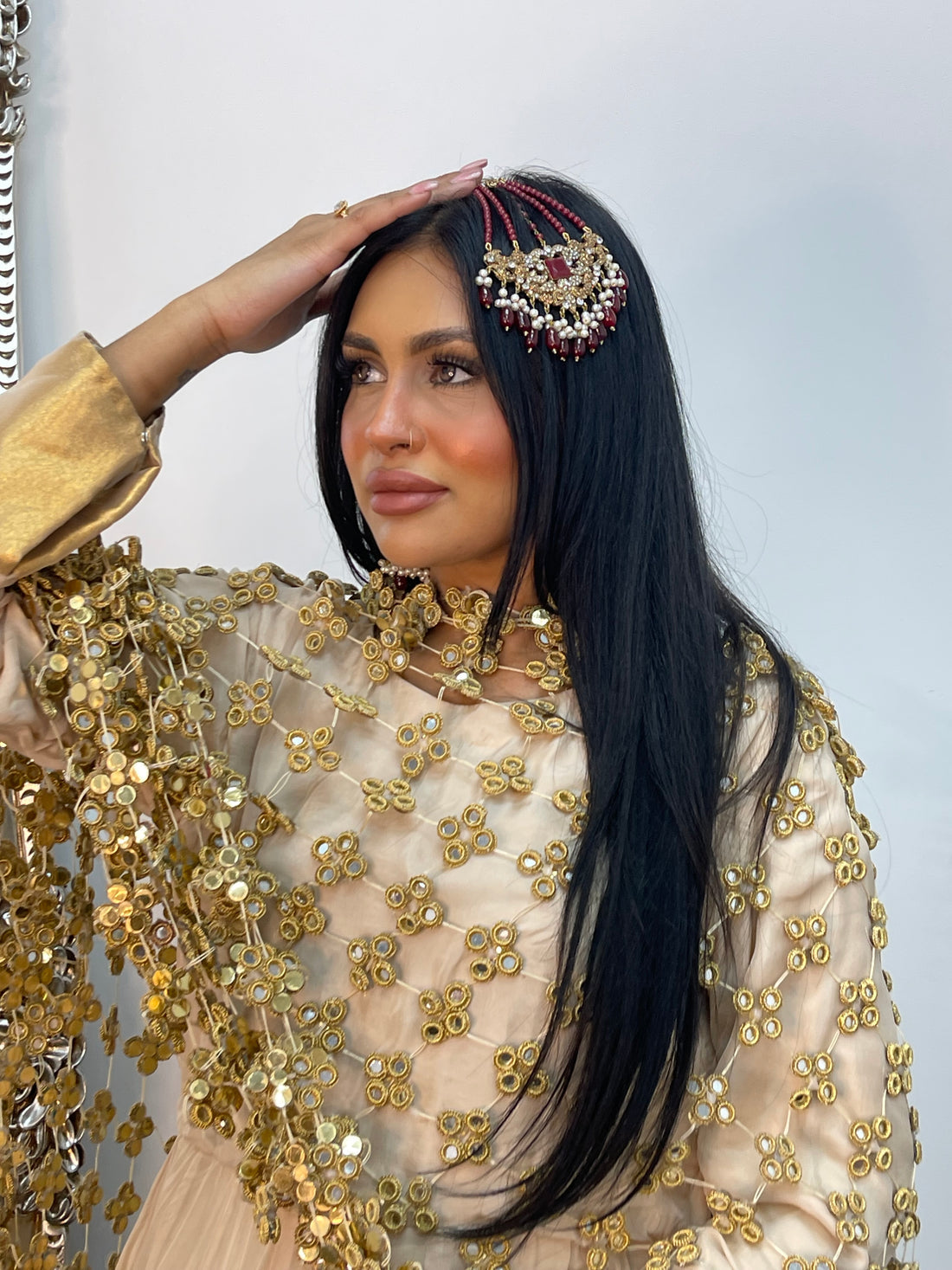 Posheeda Sheesh Dupatta By Elite