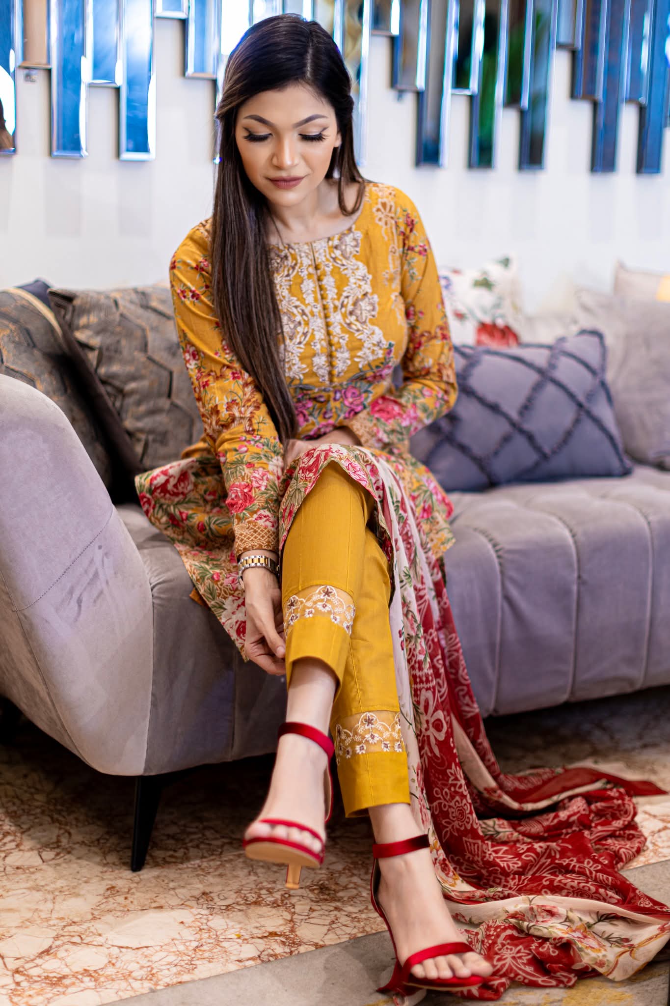 Embroidered Lawn Collection
