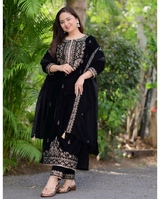 Stitched Velvet Collection