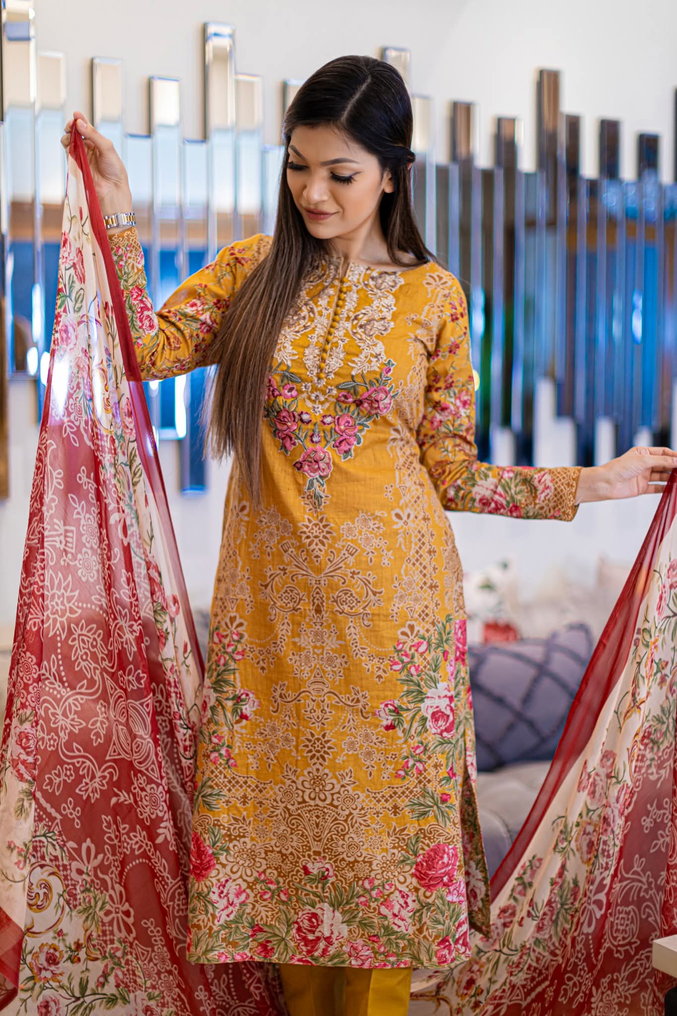 Embroidered Lawn Collection