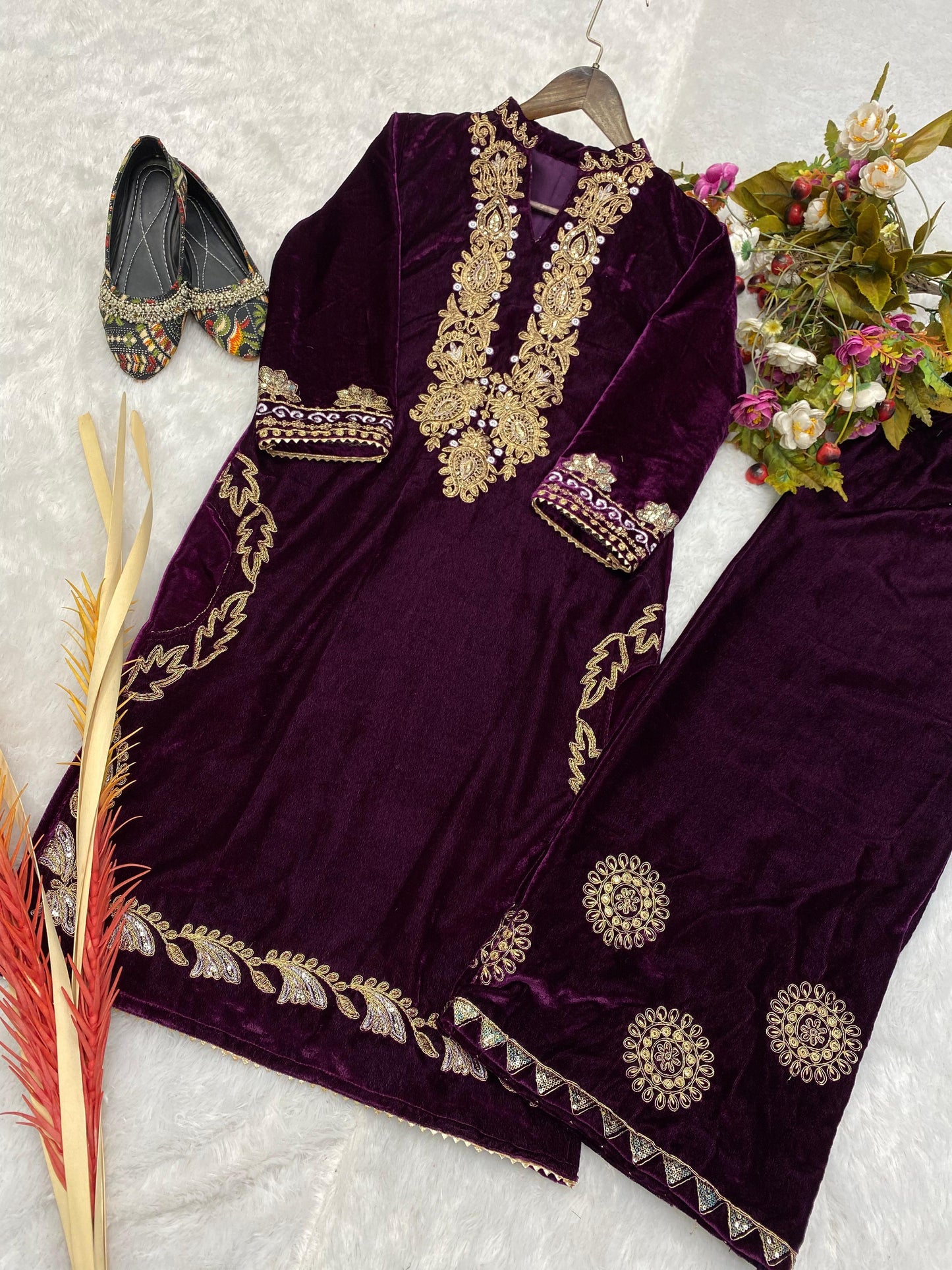 Velvet Cord Set