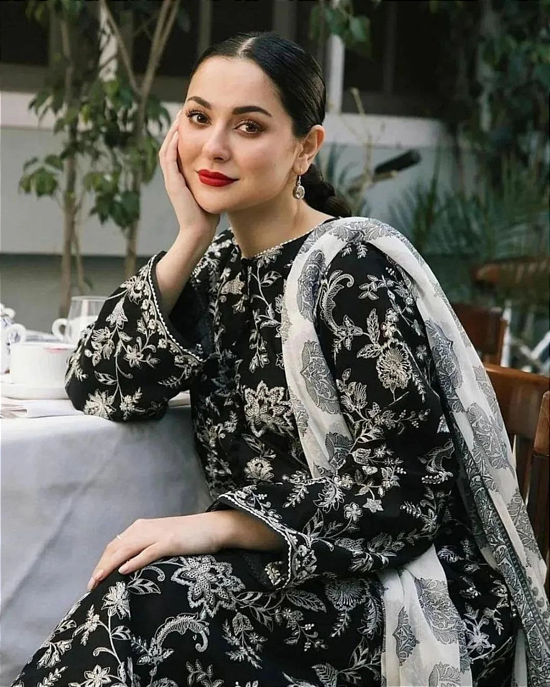Rayon Embroidered Lawns