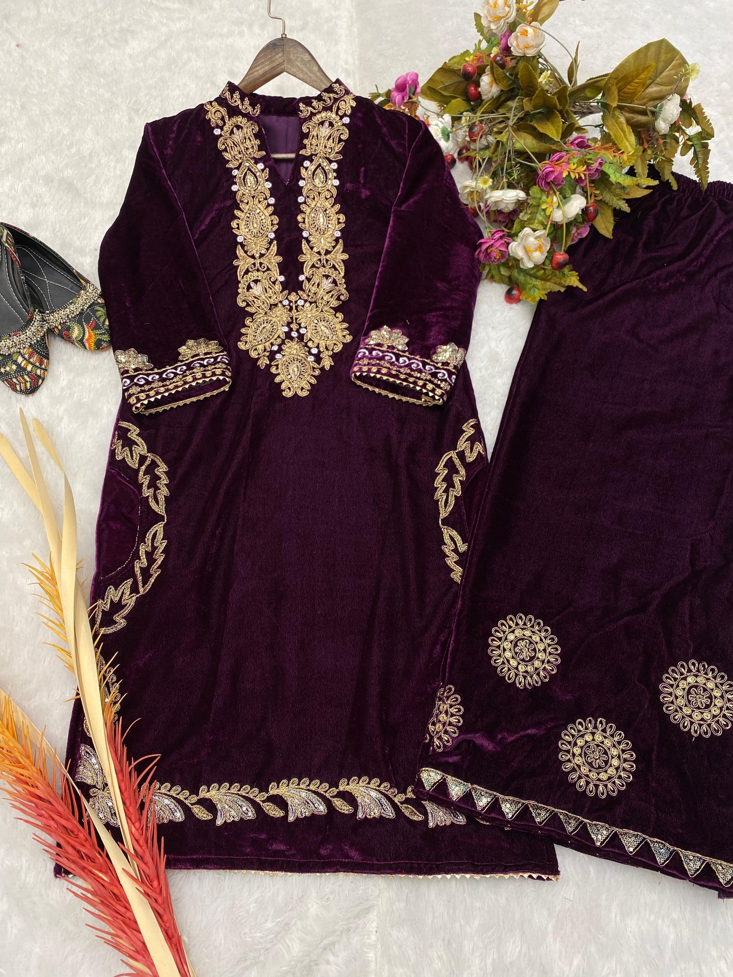 Velvet Cord Set