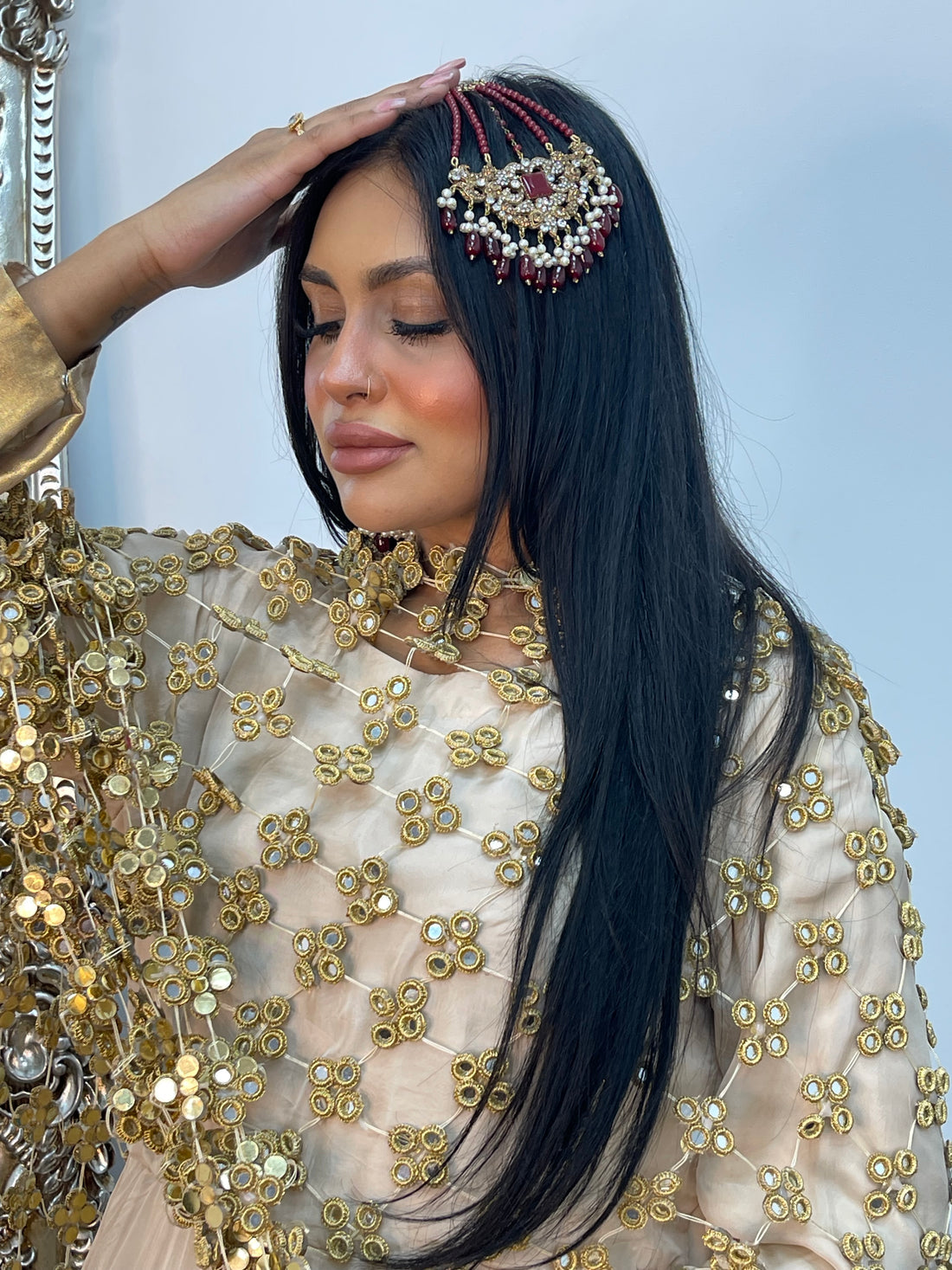 Posheeda Sheesh Dupatta By Elite
