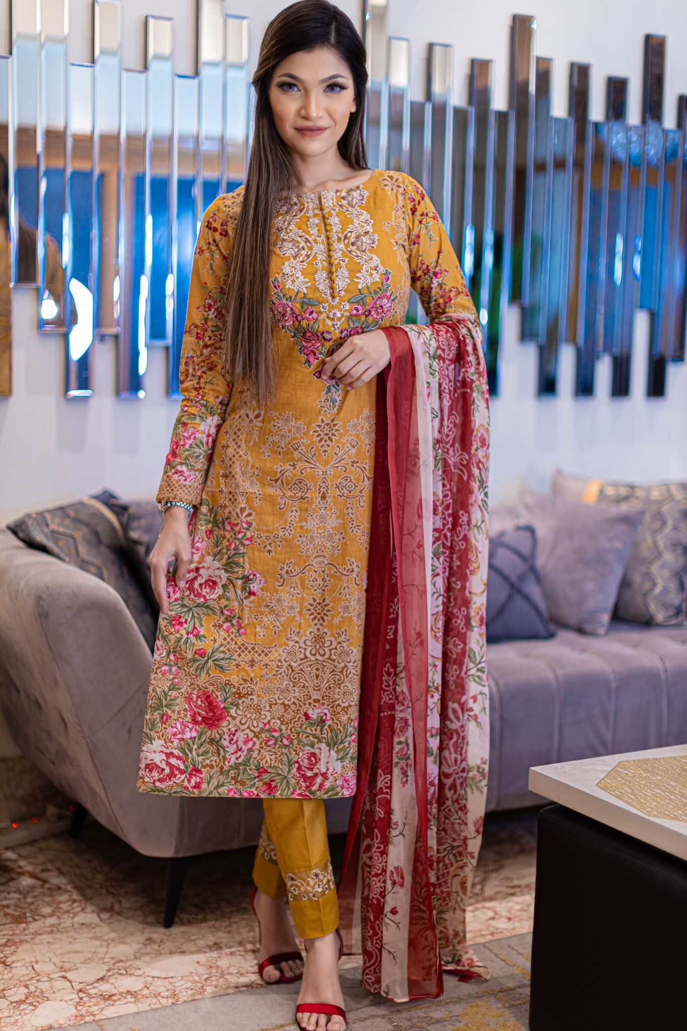 Embroidered Lawn Collection