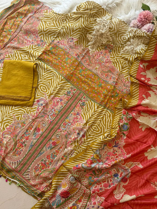 Muslin Embroidered Handwork Collection