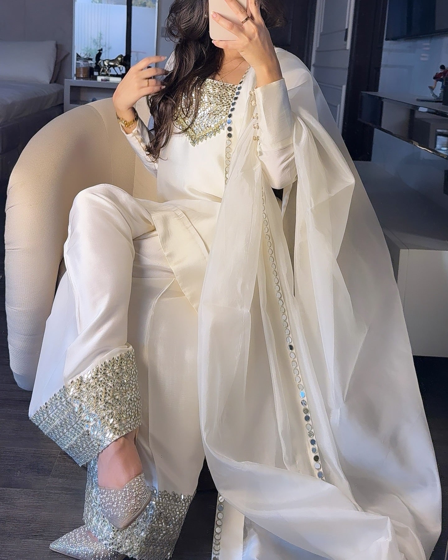 Mirror Farshi Shalwar