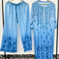 Modaal Embroidered Chikankati Set
