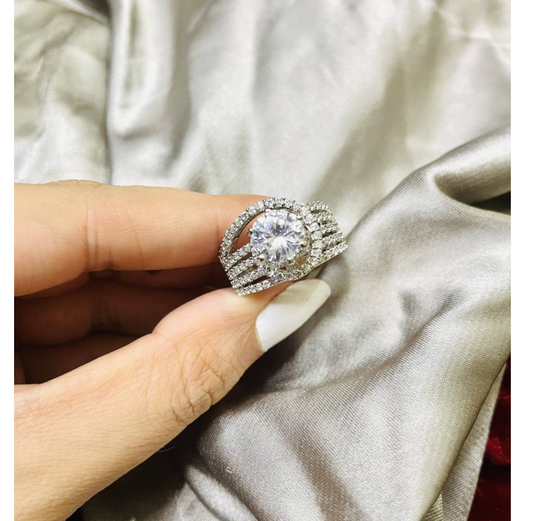 American Diamond Ring